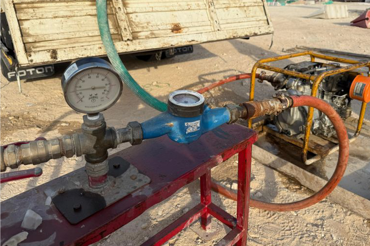 Perda dagua sob pressao