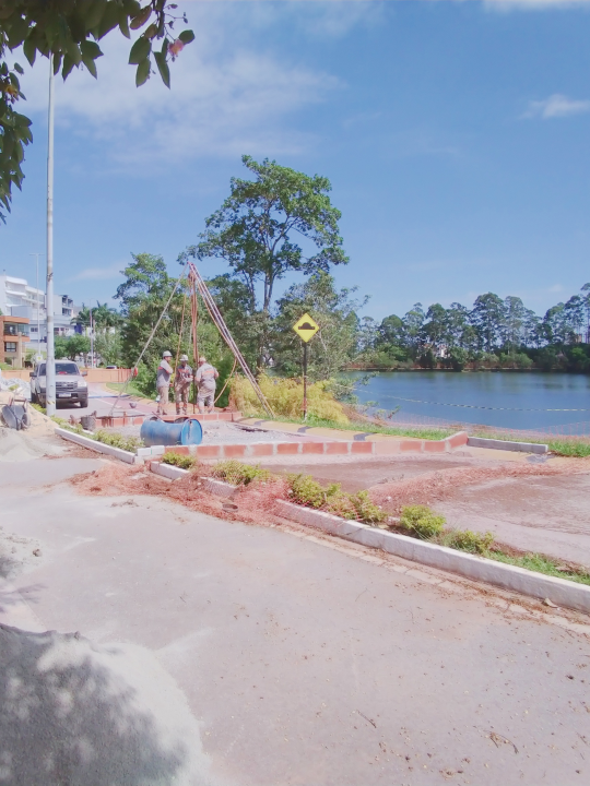 Projeto de estabilização de talude