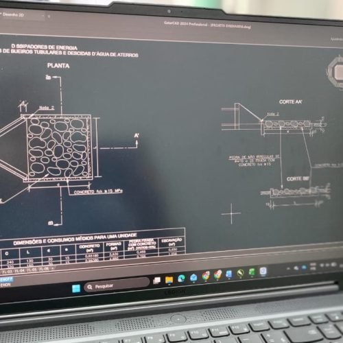 Projeto de Drenagem em Contenções